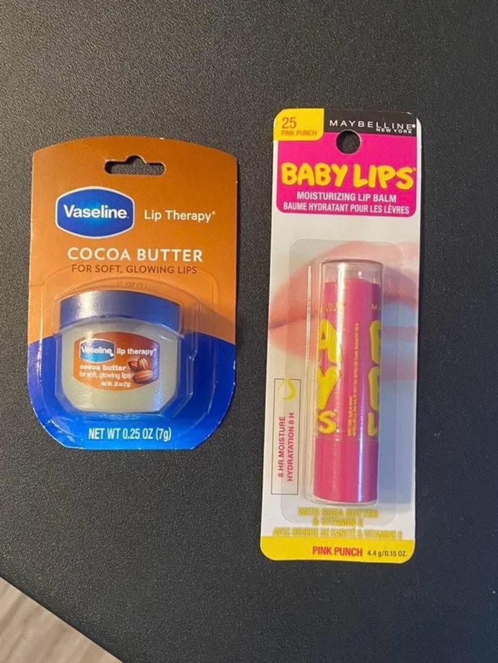 Maybelline Baby Lips & Cocoa butter Vaseline